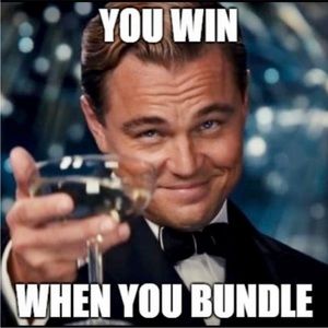 Bundles are always preferred . Save shipping when you bundle